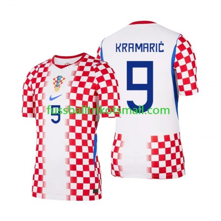 Fußballtrikots Kroatien Andrej Kramaric 9 World Cup 2026 Kurzarm Heimtrikotsatz kaufen